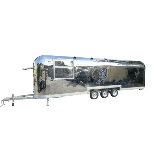 For Sale 23ft Large Food Trailer Camping Dining Truck Customizable Deluxe Snack Trucks