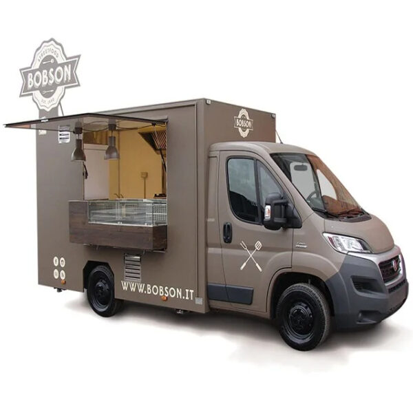 FAST Sales fast food truck mobile kitchen wagon food trailer mobile food truck for wholesale