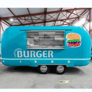 catering food cart foodtruck concession bar ice cream food trailer mobile food truck trailer with full kitchen for sale