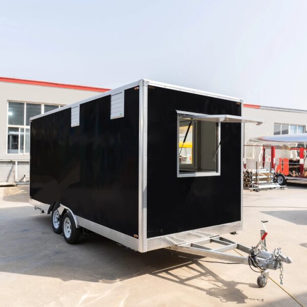 DOT certificate Food Trailer Concession Trailer food trucks mobile food trailer with full kitchen - Image 2