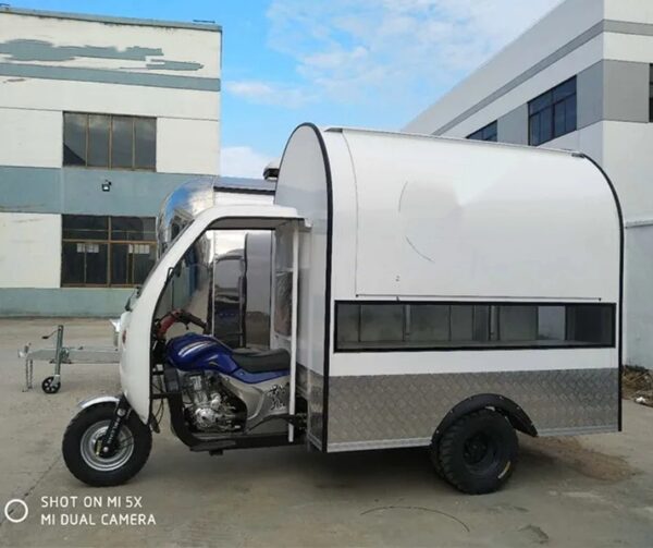 Gasoline motorcycle mobile food cart - Image 3