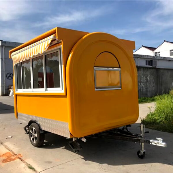 Hamburger Mobile Food Cart Caravan Food Truck Food Trailer for Mobile Business Customized Car Restaurant Restaurant Equipment - Image 2