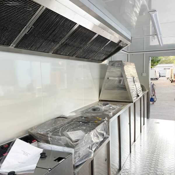 Fast Concession Trailer food truck Electric Street Kiosk Tuk Crepe Cart Mobile food Cart Design