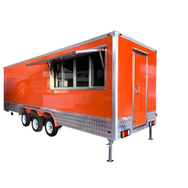 DOT 2006/42/EC Food Trailers Fully Equipped Mobile Bar Trailer Fast Food Truck Customised Multifunctional Food Truck for Sale Mobile Restaurant - Image 3