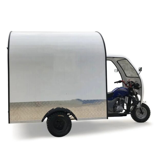 Gasoline motorcycle mobile food cart - Image 2