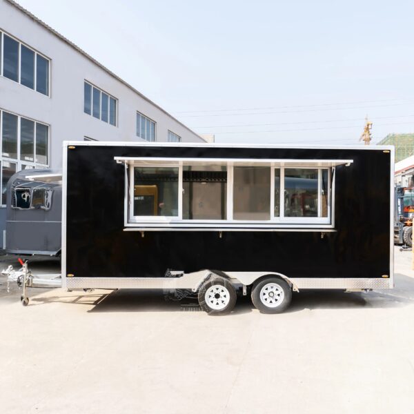 DOT certificate Food Trailer Concession Trailer food trucks mobile food trailer with full kitchen - Image 3