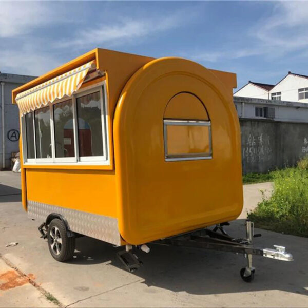 Hamburger Mobile Food Cart Caravan Food Truck Food Trailer for Mobile Business Customized Car Restaurant Restaurant Equipment - Image 4