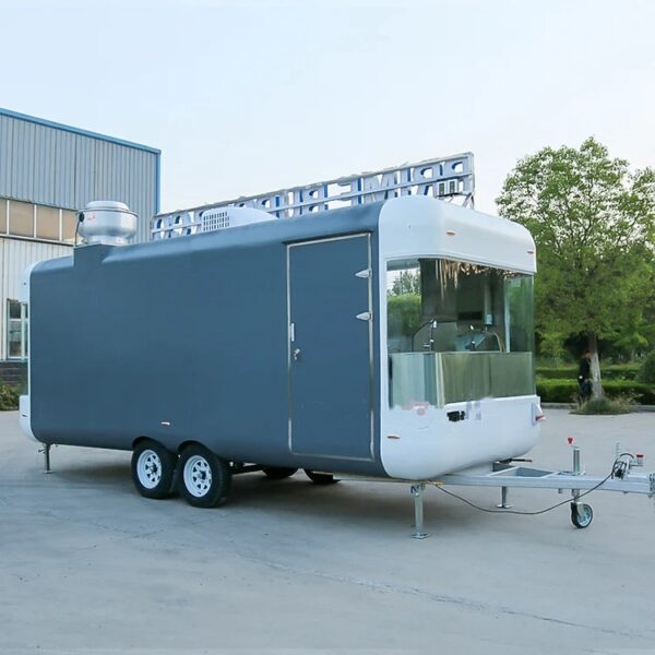 CAMP Affordable High Quality Mobile Food Trailer With Kitchen Luxury Catering Airstream Food Truck Fully Equipped Restaurant - Image 6