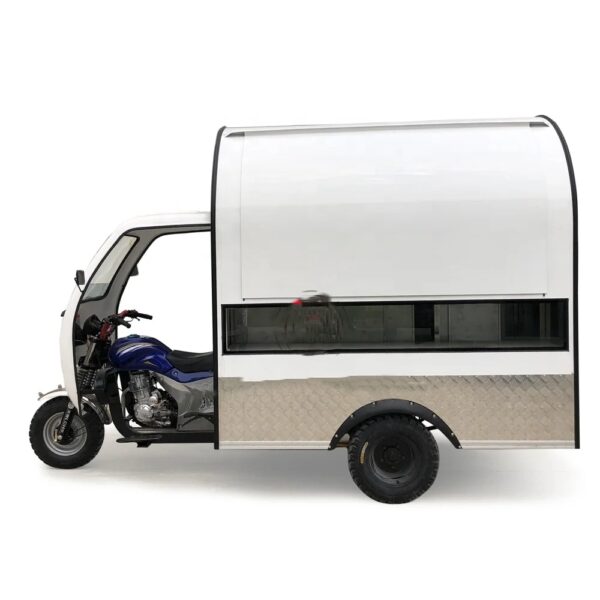 Gasoline motorcycle mobile food cart - Image 5