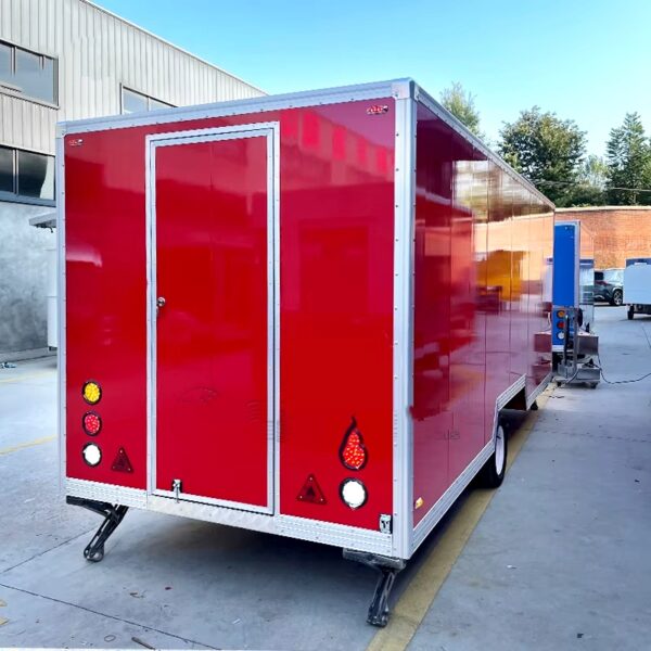 Most Popular Stainless Steel Truck Turkey Europe Customized Food Trailer Fast Food Cart Pizza Ice Cream Food Truck with COC CE - Image 4