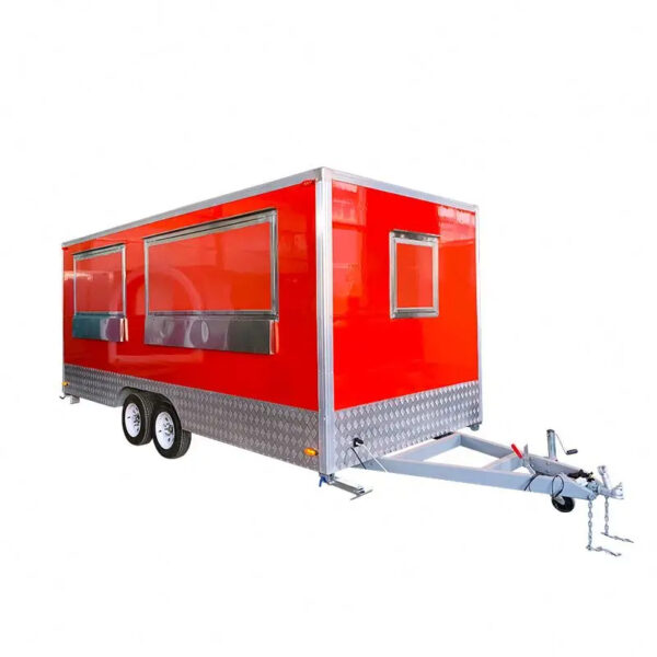 DOT 2006/42/EC Food Trailers Fully Equipped Mobile Bar Trailer Fast Food Truck Customised Multifunctional Food Truck for Sale Mobile Restaurant - Image 5