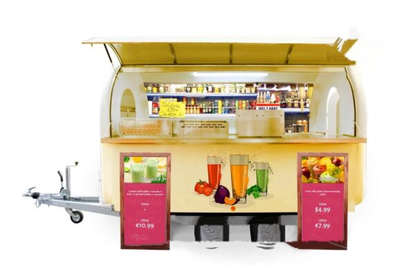 Food Truck for fast food hot dog cart Commercial mobile trailer for espresso coffee machine food truck Sushi hot dog pizza - Image 5