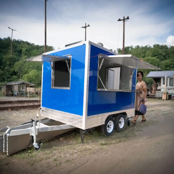 DOT 2006/42/EC Food Trailers Fully Equipped Mobile Bar Trailer Fast Food Truck Customised Multifunctional Food Truck for Sale Mobile Restaurant - Image 6