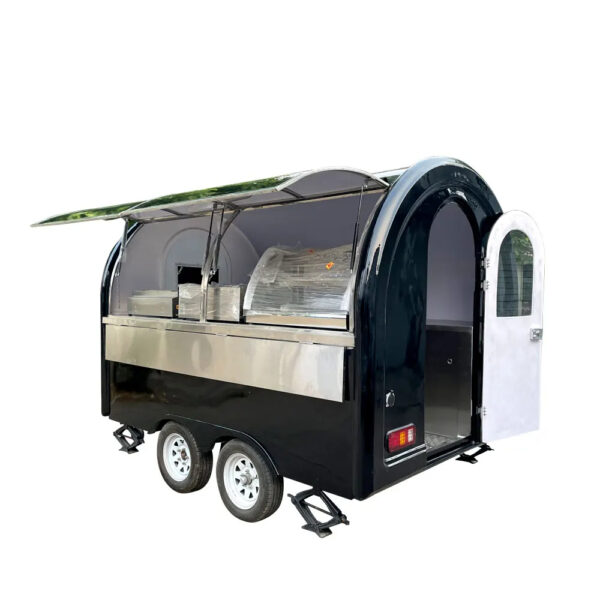 2021 Best Selling Outdoor Concession Food Trailer Mobile Fast Food Trailer - Image 7